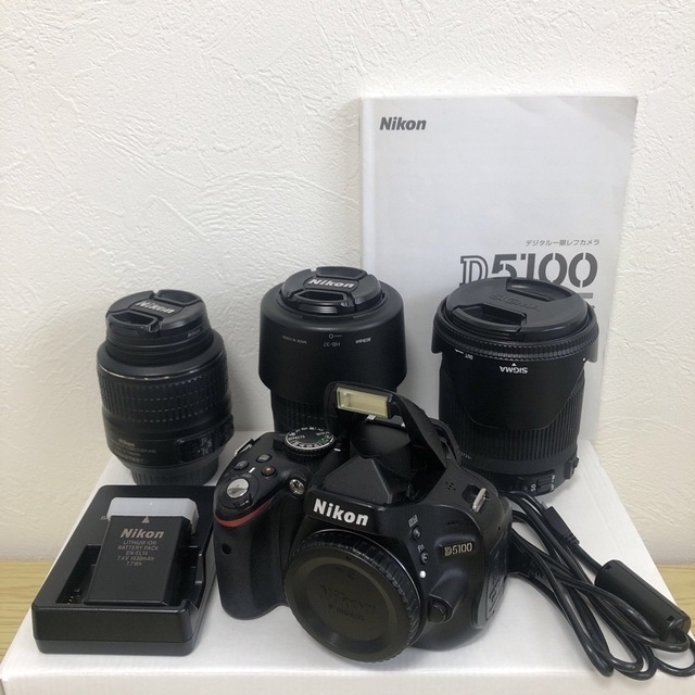 Nikon d5100 ジャンク品(レンズ3本付き) | ilijabircanin.edu.rs