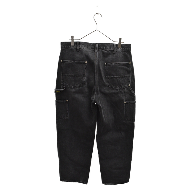 Supreme(シュプリーム)のSUPREME シュプリーム 23SS Double Knee Painter Pant Washed Black ダブルニーデニムペインターパンツ ブラック メンズのパンツ(デニム/ジーンズ)の商品写真