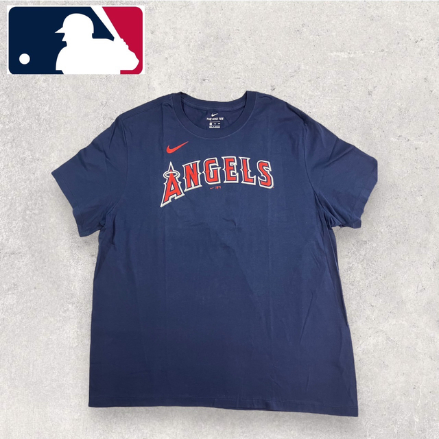 【激レア】大谷翔平　エンゼルス　Tシャツ　ネイビー　Lサイズ　MLB