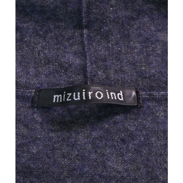 mizuiro ind ミズイロインド ニット・セーター F 紺