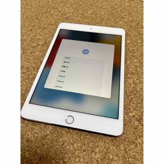 アイパッド(iPad)の保証付 整備済品　新中古 iPad mini4 32GB SIMフリー　ゴールド(タブレット)