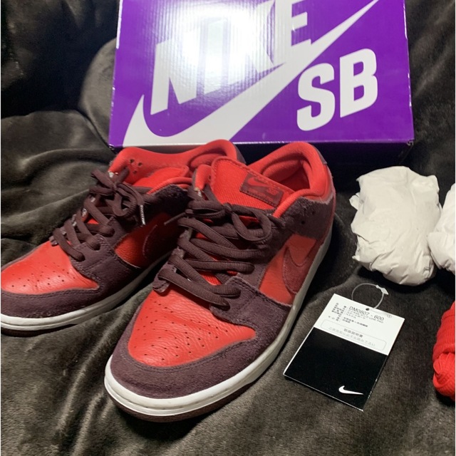 Nike SB Dunk Low Cherry チェリー 27cm