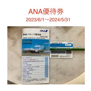 エーエヌエー(ゼンニッポンクウユ)(ANA(全日本空輸))のANA 株主優待券1枚+グループ優待券一冊(その他)