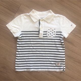 トミーヒルフィガー(TOMMY HILFIGER)のじゅんこ様専用　Tommy Hilfiger ボーダー　ベビー　ポロシャツ　92(Tシャツ/カットソー)