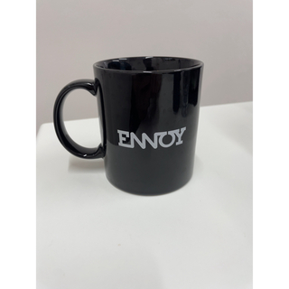 ワンエルディーケーセレクト(1LDK SELECT)のENNOY エンノイ　マグカップ　ブラック　スタイリスト私物　美品(グラス/カップ)