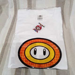 ニンテンドウ(任天堂)のスーパーマリオ　マリオ　Tシャツ　シャツ　フラワー　マリオブラザーズ(その他)