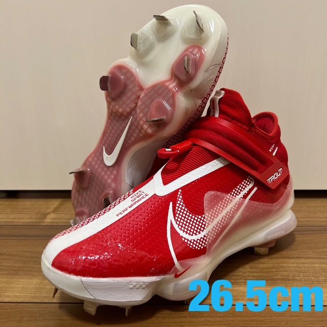 NIKE - 【日本未発売】NIKE トラウトモデル 野球 スパイク レッド 26.5