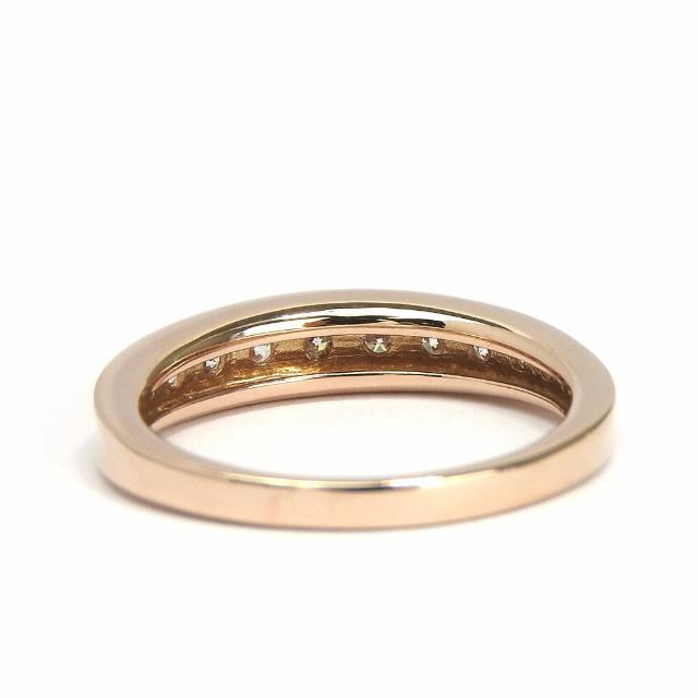 K18PG 指輪 リング 日本サイズ約11.5号 ピンクゴールド 約3.5g ダイヤモンド 0.30ct 小物 アクセサリー ジュエリー レディース 女性 Accessories ring gold diamond 4