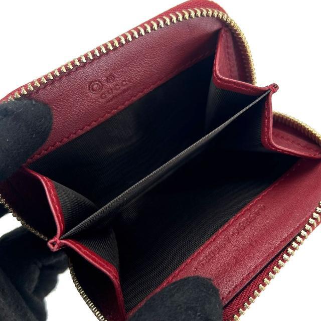 Gucci - 【中古】グッチ コインケース ラウンドファスナー マイクロ
