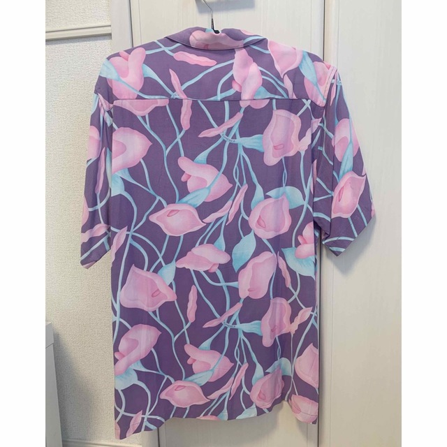 Supreme(シュプリーム)のサイズM Supreme Lily Rayon Shirt Purple 新品 メンズのトップス(シャツ)の商品写真