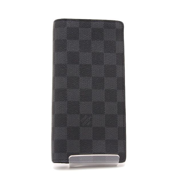 美品 ルイヴィトン 長財布 ダミエグラフィット ポルトフォイユ・ブラザ