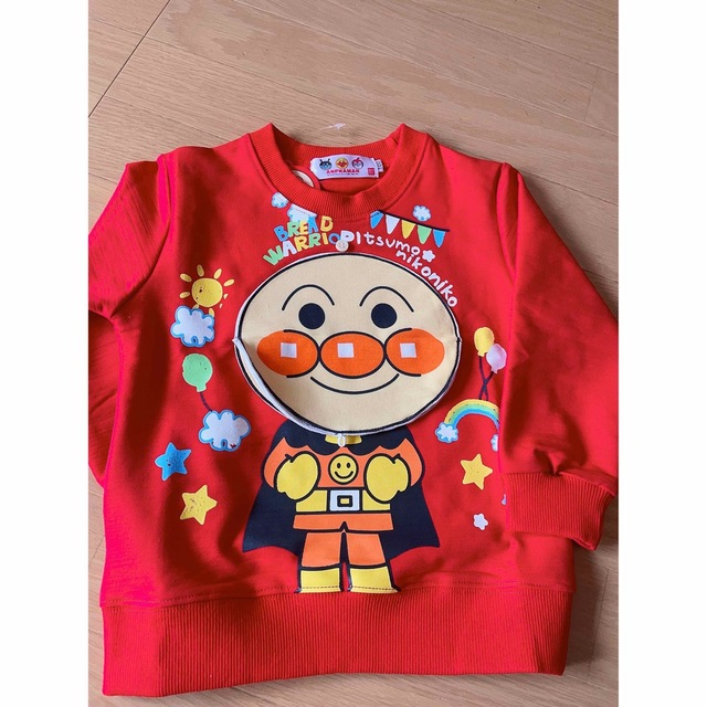 アンパンマン　長袖100 キッズ/ベビー/マタニティのキッズ服男の子用(90cm~)(Tシャツ/カットソー)の商品写真