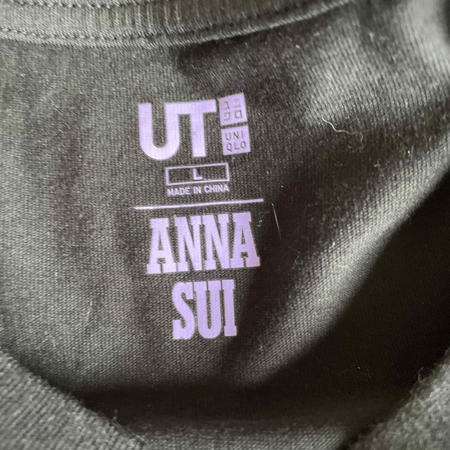 ANNA SUI(アナスイ)のユニクロ　アナスイ　Tシャツ レディースのトップス(Tシャツ(半袖/袖なし))の商品写真