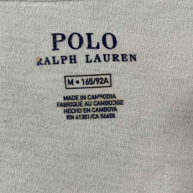 POLO RALPH LAUREN(ポロラルフローレン)のポロ　Tシャツ　半袖　Vネック レディースのトップス(Tシャツ(半袖/袖なし))の商品写真