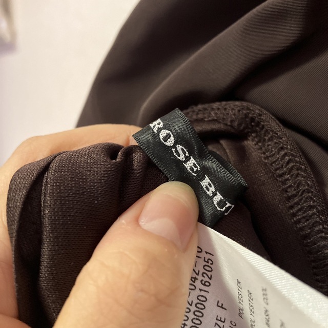 ROSE BUD(ローズバッド)のサテンギャザースカート レディースのスカート(ロングスカート)の商品写真