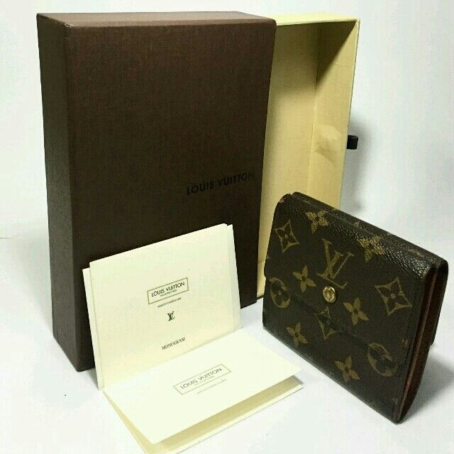珍しい LOUIS VUITTON 極美品本物鑑定済ルイヴィトンモノグラムWホック