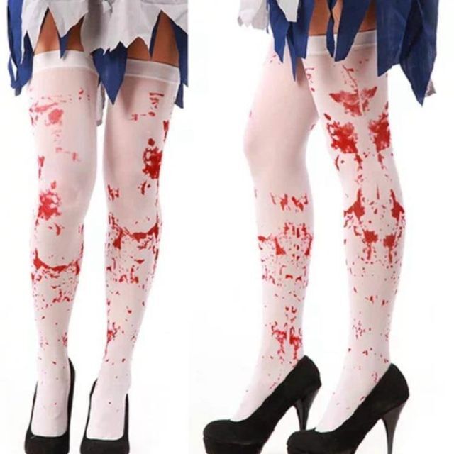 安いそれに目立つ 2点セット☆ハロウィンコスプレ 血 ナース ゾンビ ニーハイ 手袋 花嫁 年中行事 安いそれに目立つ 2点セット☆ハロウィンコスプレ 血 ナース ゾンビ ニーハイ 手袋 花嫁 年中行事