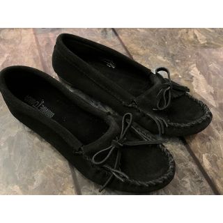 ミネトンカ(Minnetonka)のrose様専用　MINNETONKA  スエード レザー シューズ 牛革(スリッポン/モカシン)