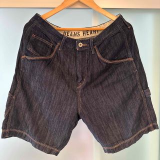 ビームス(BEAMS)の美品★BEAMS購入★BEAMS HEART★ビームスハート デニムハーフパンツ(ショートパンツ)