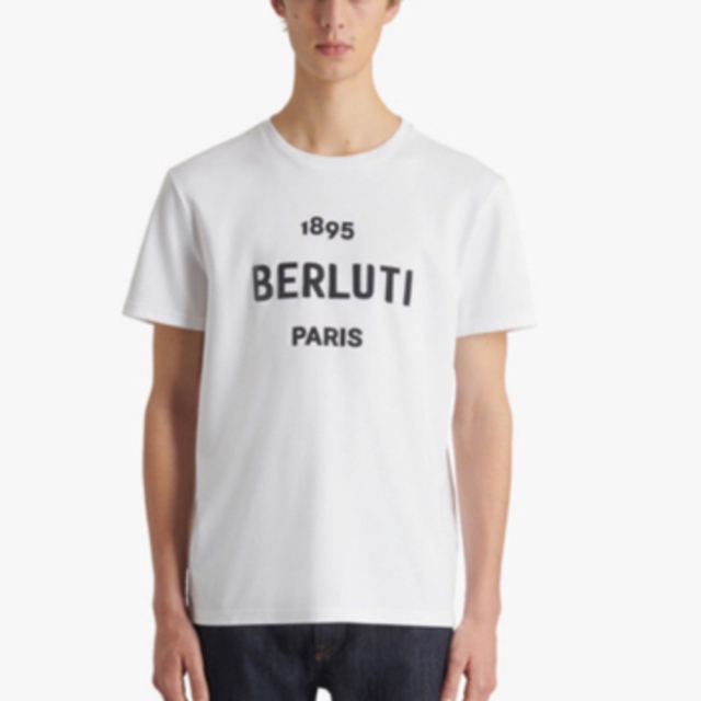 Berluti(ベルルッティ)の極美品定価9万円日本限定ベルルッティパティーヌロゴTシャツberluti XL  メンズのトップス(Tシャツ/カットソー(半袖/袖なし))の商品写真