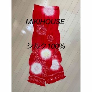 ミキハウス(mikihouse)のミキハウス　お花柄しぼりの兵児帯(甚平/浴衣)