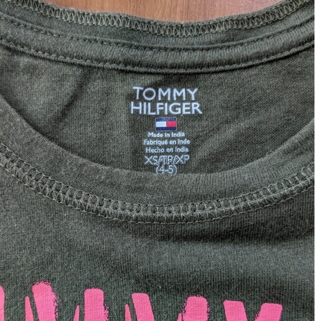 TOMMY HILFIGER(トミーヒルフィガー)のトミーフィルフィガーロンT キッズ/ベビー/マタニティのキッズ服女の子用(90cm~)(Tシャツ/カットソー)の商品写真
