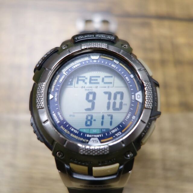 CASIO - カシオ CASIO PRO TREK PRW-1000LJ プロトレック 10BAR 気圧