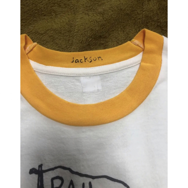 JACKSON MATISSE(ジャクソンマティス)のジャクソンマティス　スヌーピー　リンガーTシャツ　S メンズのトップス(Tシャツ/カットソー(半袖/袖なし))の商品写真