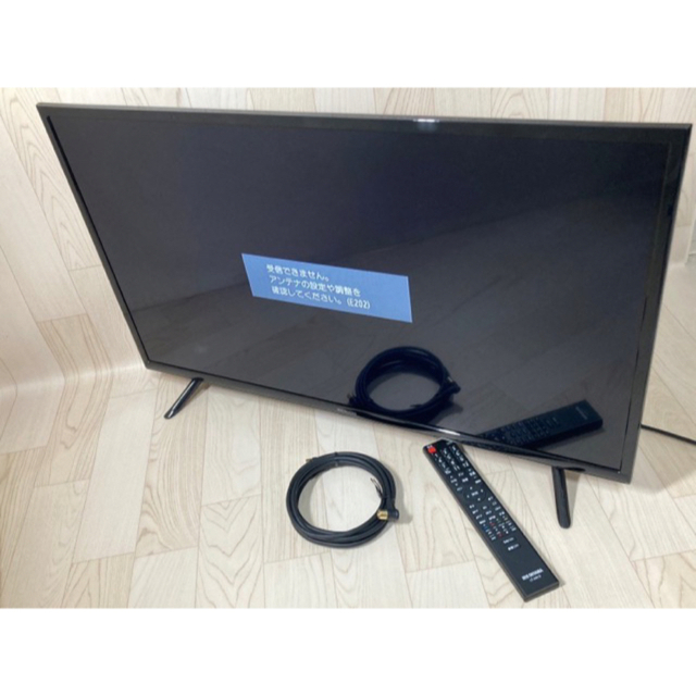 アイリスオーヤマ(アイリスオーヤマ)の【美品】アイリスオーヤマ 液晶テレビ 32V ブラック 32WB10P スマホ/家電/カメラのテレビ/映像機器(テレビ)の商品写真