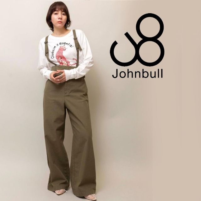 JOHNBULL   JOHNBULL ヘリンボンサスペンダーパンツサイズXSの通販 by