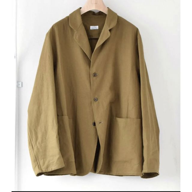 COMOLI - 【COMOLI】2020SS リネンコットンジャケット KHAKI/48の通販
