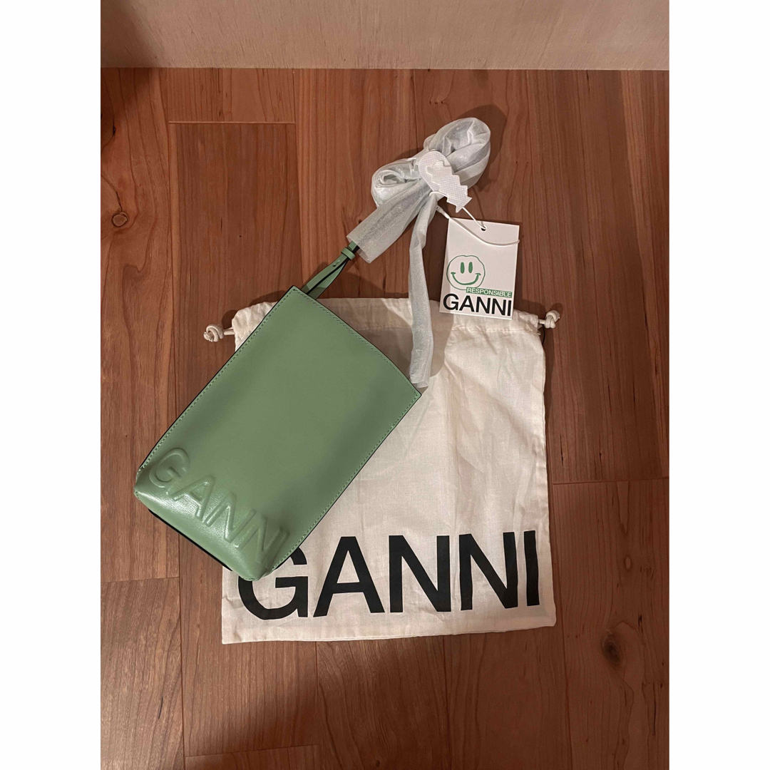 最終値下げ【新品】GANNI Banner Small Crossbody - ショルダーバッグ