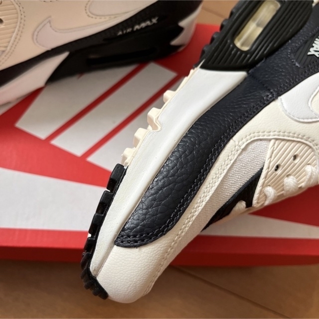 NIKE ナイキ エアマックス90 ペールアイボリー 22.5㎝