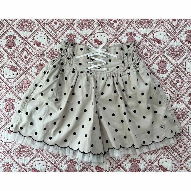 pom ponette(ポンポネット)のポンポネット pom ponette キュロット パンツ M 150 キッズ/ベビー/マタニティのキッズ服女の子用(90cm~)(パンツ/スパッツ)の商品写真