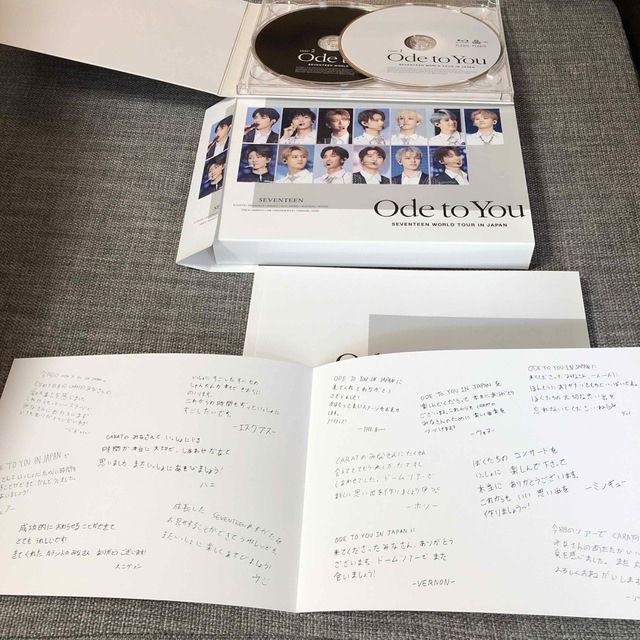 SEVENTEEN(セブンティーン)の【Blu-ray】SEVENTEEN WORLD TOUR Ode to You エンタメ/ホビーのDVD/ブルーレイ(ミュージック)の商品写真
