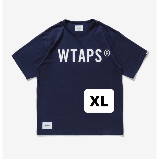 21SS WTAPS BANNER SS COTTON NAVY XL