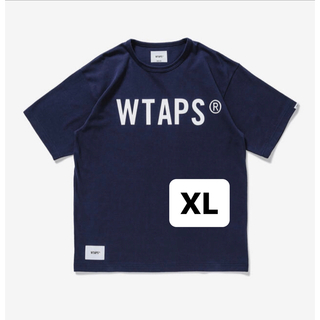 ダブルタップス(W)taps)の21SS WTAPS BANNER SS COTTON NAVY XL(Tシャツ/カットソー(半袖/袖なし))