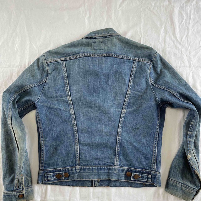 70s ビンテージ ラングラー デニムジャケット 激レア ビンテージ Wrangler - 70s ラングラー mjz ビンテージ デニム ジャケット