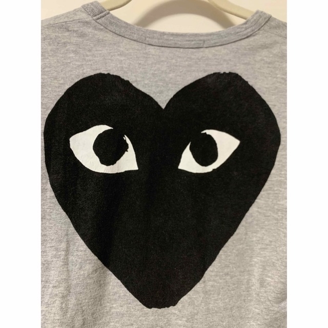 COMME des GARCONS(コムデギャルソン)のコムデギャルソン　ハートTシャツ レディースのトップス(Tシャツ(半袖/袖なし))の商品写真