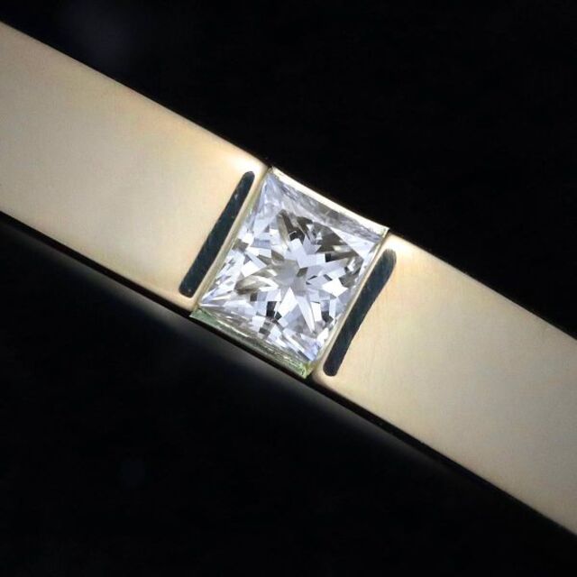ハリー ウィンストン HARRY WINSTON プリンセスカット 8号 リング