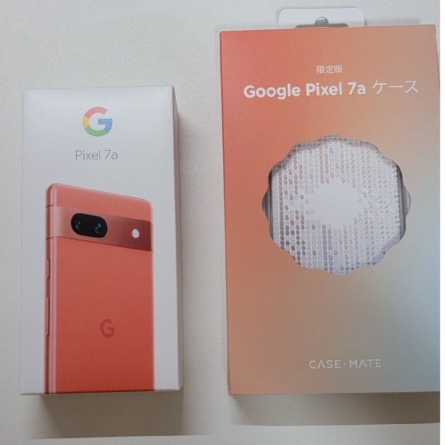 Google Pixel 7a Coral + 限定ケース 即日発送