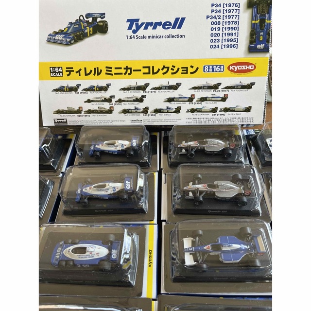 ティレル ミニカー コレクションボックス コンプリート