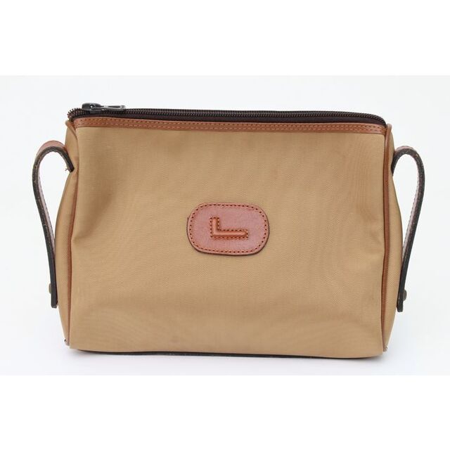 ランセル セカンドバッグ ロゴ レザータグ フランス製 ブランド ポーチ 鞄 メンズ ベージュ LANCEL | フリマアプリ ラクマ