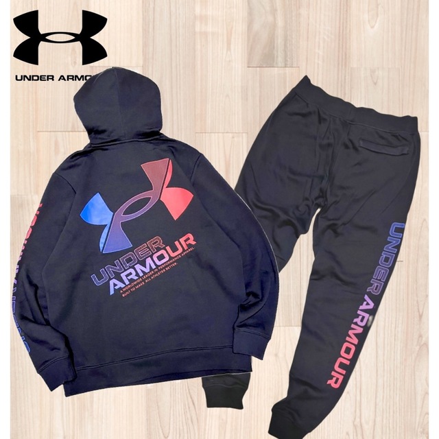 UNDER ARMOUR - S 新品 アンダーアーマー 上下セット パーカー パンツ ...