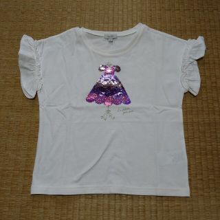 エニィファム(anyFAM)の白色のＴシャツ(Tシャツ/カットソー)