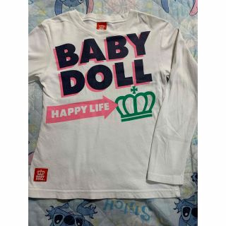 ベビードール(BABYDOLL)のベビードール 長袖ロンＴシャツ  130ｃｍ　男女兼用(Tシャツ/カットソー)