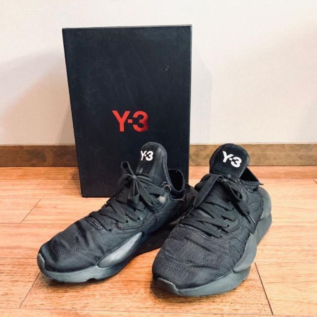 人気商品!】 Y-3 ブラック 27.5 ワイスリー スニーカー 26.5cm