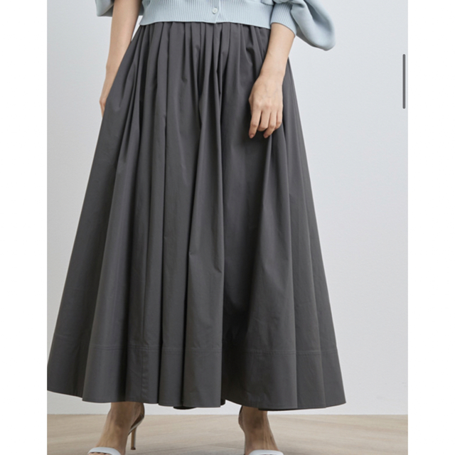 yori たっぷりギャザースカート レディースのスカート(ロングスカート)の商品写真