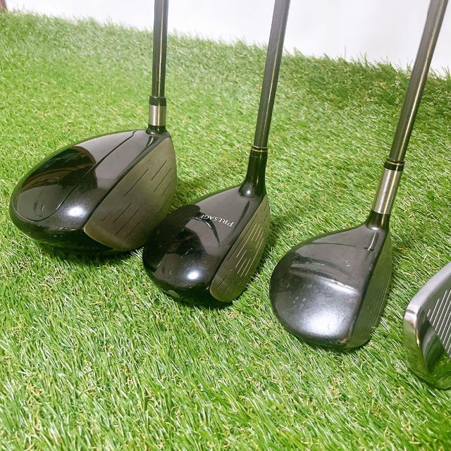 アイボリー×レッド MIZUNO ミズノ ゴルフクラブセット 初心者〜中級者