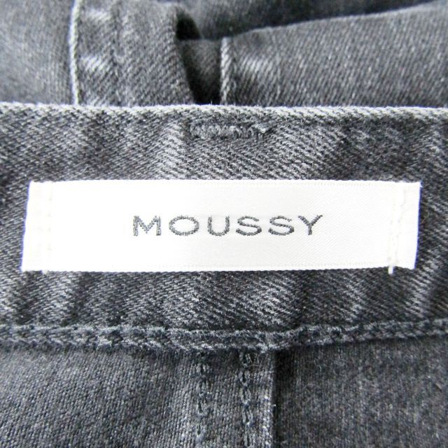 moussy(マウジー)のマウジーRebirth▼ストレッチスキニーブラックデニム▼23▼W約62cm レディースのパンツ(デニム/ジーンズ)の商品写真